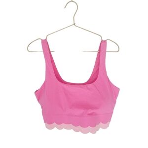 JoyLab Hot Pink Athletic Sports Bra with Removable Pads XL NWT